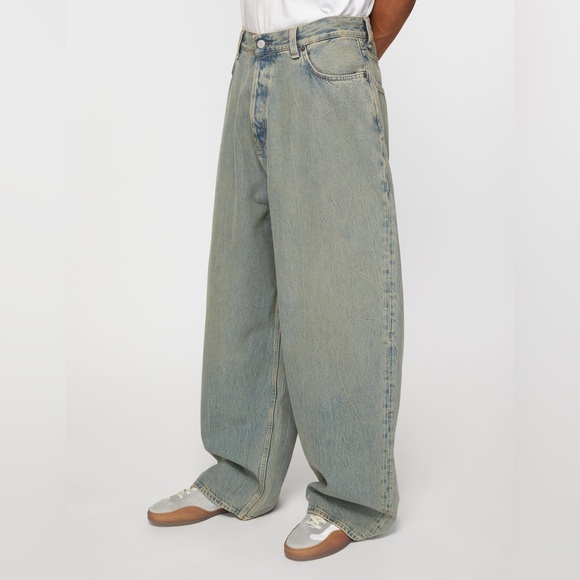 NWT Acne Studios SUPER BAGGY FIT JEANS - 2023M - Picture 3 of 13